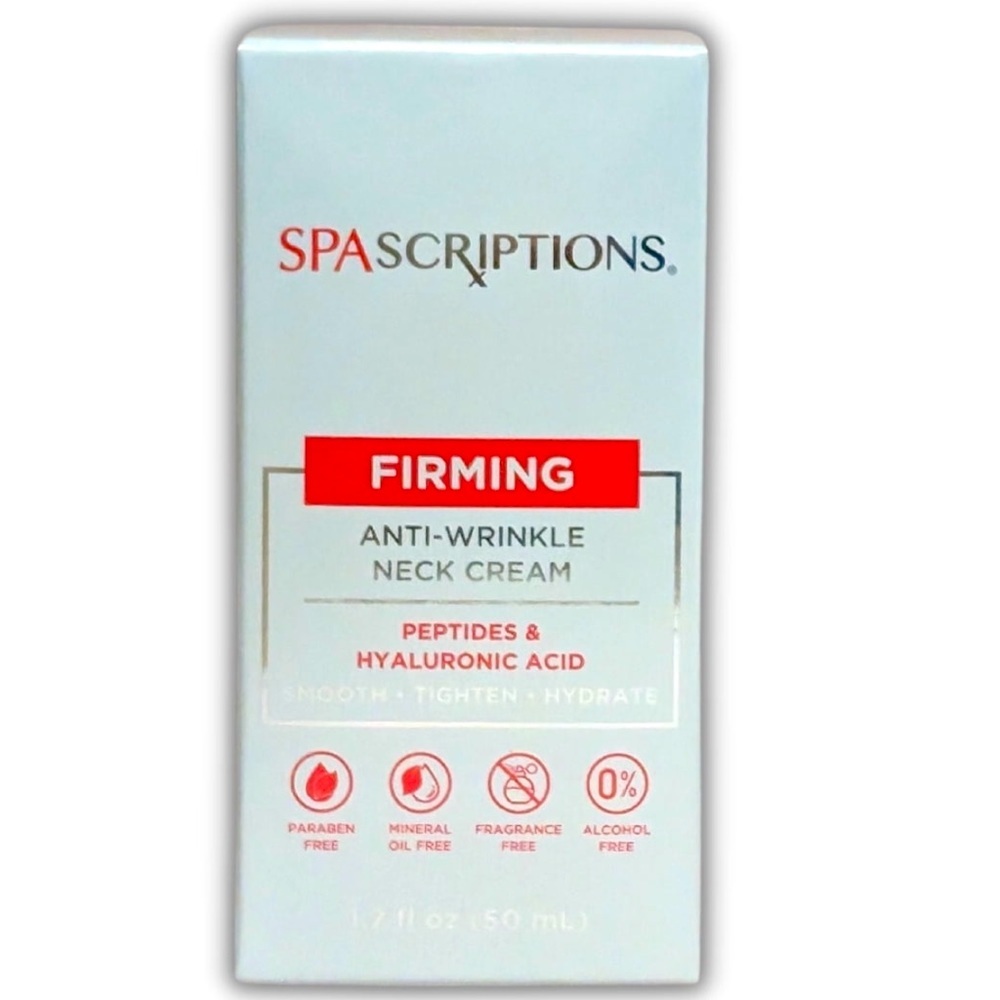 SPAScriptions Firming Anti-Wrinkle Neck Cream, 1.7 fl oz